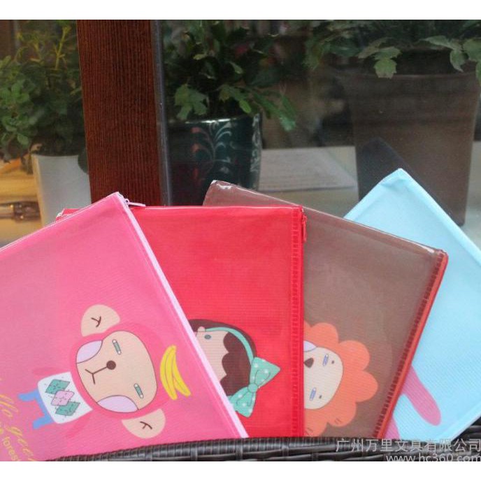 

KAWAII FILE HOLDER ANIMAL CUTE DOKUMEN ORGANIZER 21.5X15CM 10-81