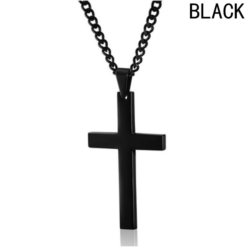 Fashion Crucifix Cross Mens Womens Pendant Necklace Chain Jewellery Gifts Hot Wholesale