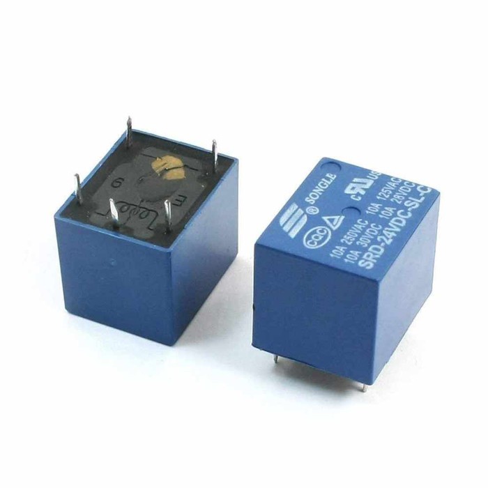 Relay Songle 24V 24 V 24 volt 24 Pin 5p max arus 10A 10 ampere