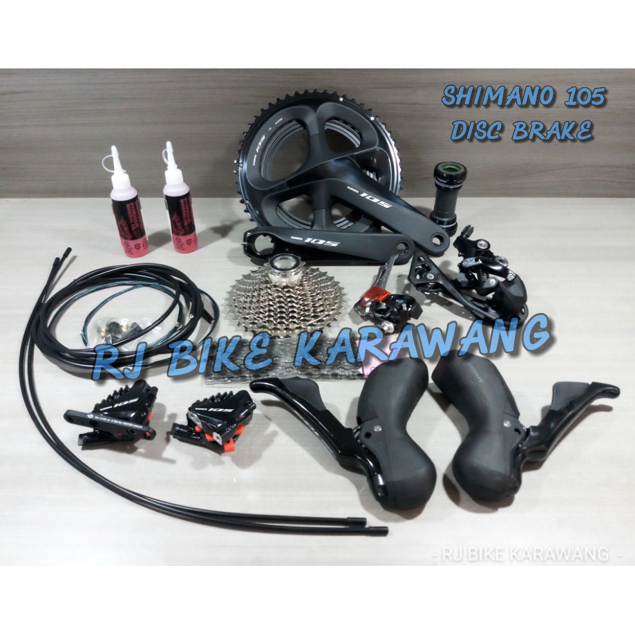 Groupset Shimano 105 R7020 Hydraulic Disc 2 x 11 Speed