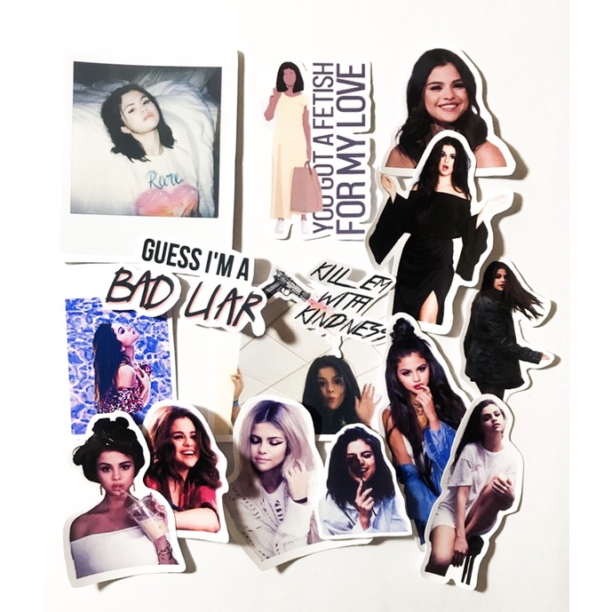 

[REAL PICT!!] Sticker Set Aesthetic| SELENA GOMEZ| Sticker Tumblr