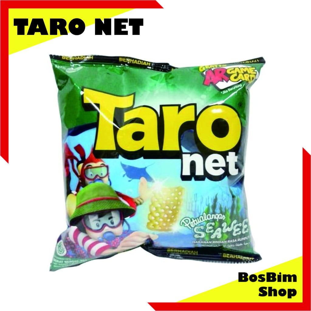 

Taro seaweet snack makanan ringan cemilan tarro ecer grosir BosBim Shop