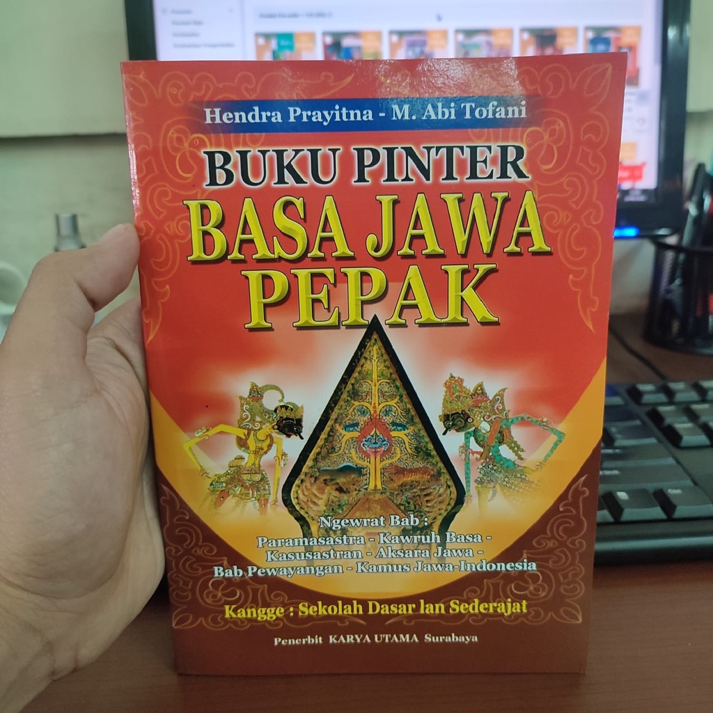 BUKU PINTER BASA JAWA PEPAK &amp; KAWRUH PEPAK BASA JAWA ED. TERBARU K13