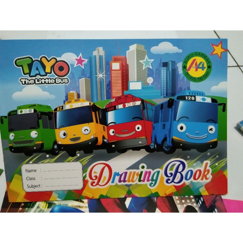 buku gambar/drawing book B5/ukuran kecil