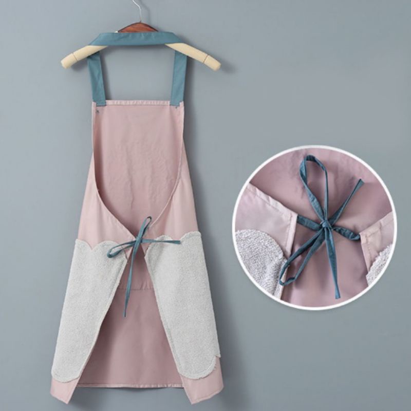 Celemek Masak Anti Air APRON Dapur Waterproof Clemek Barista Coffe Shop Waiters Motif Karakter