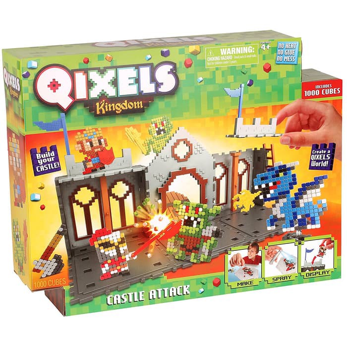 Moose Toys Qixels S3 Kingdom Castle Attack