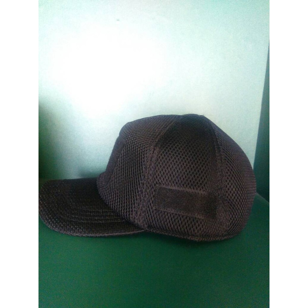 Topi Tactical Doblemesh Jaring Hitam,Gurun,Hijau,Abu