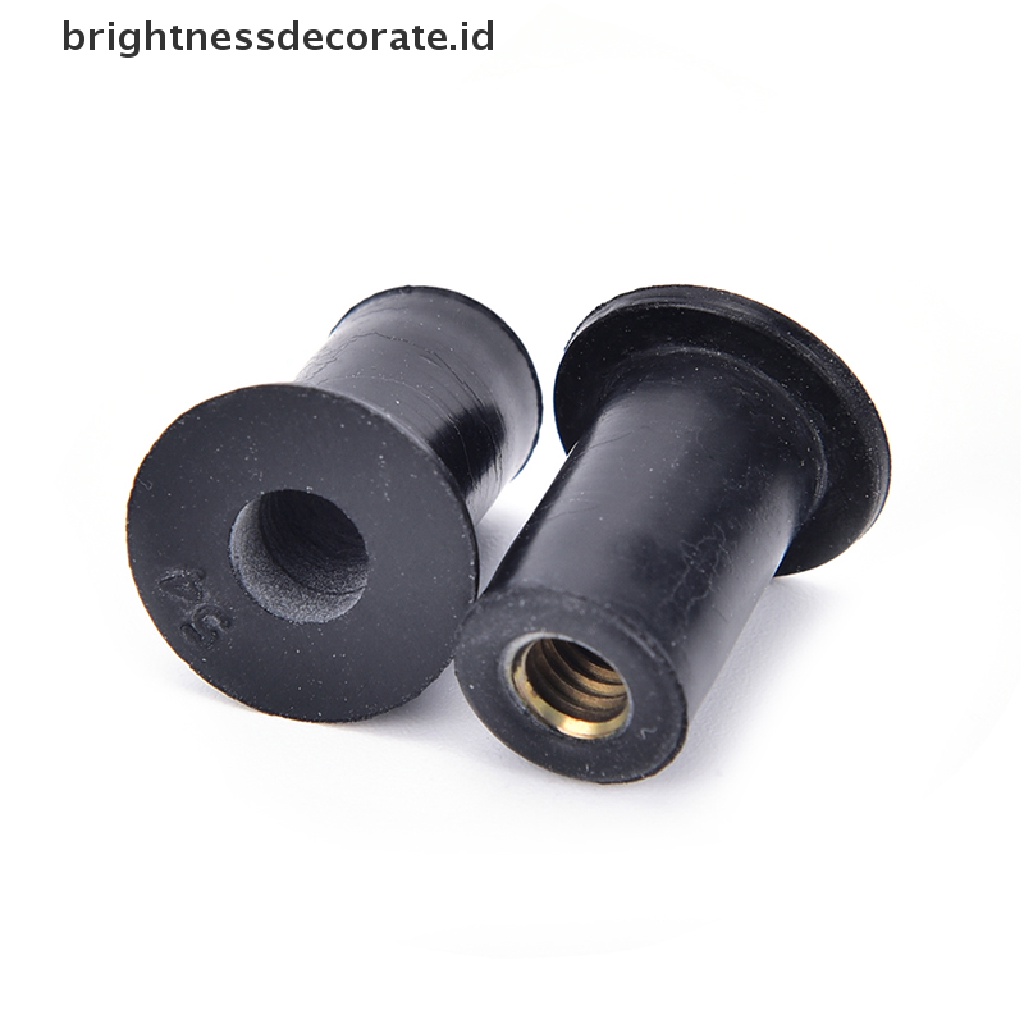 6pcs M5 Grommet Karet Pengencang Kaca Depan Mobil Kayak