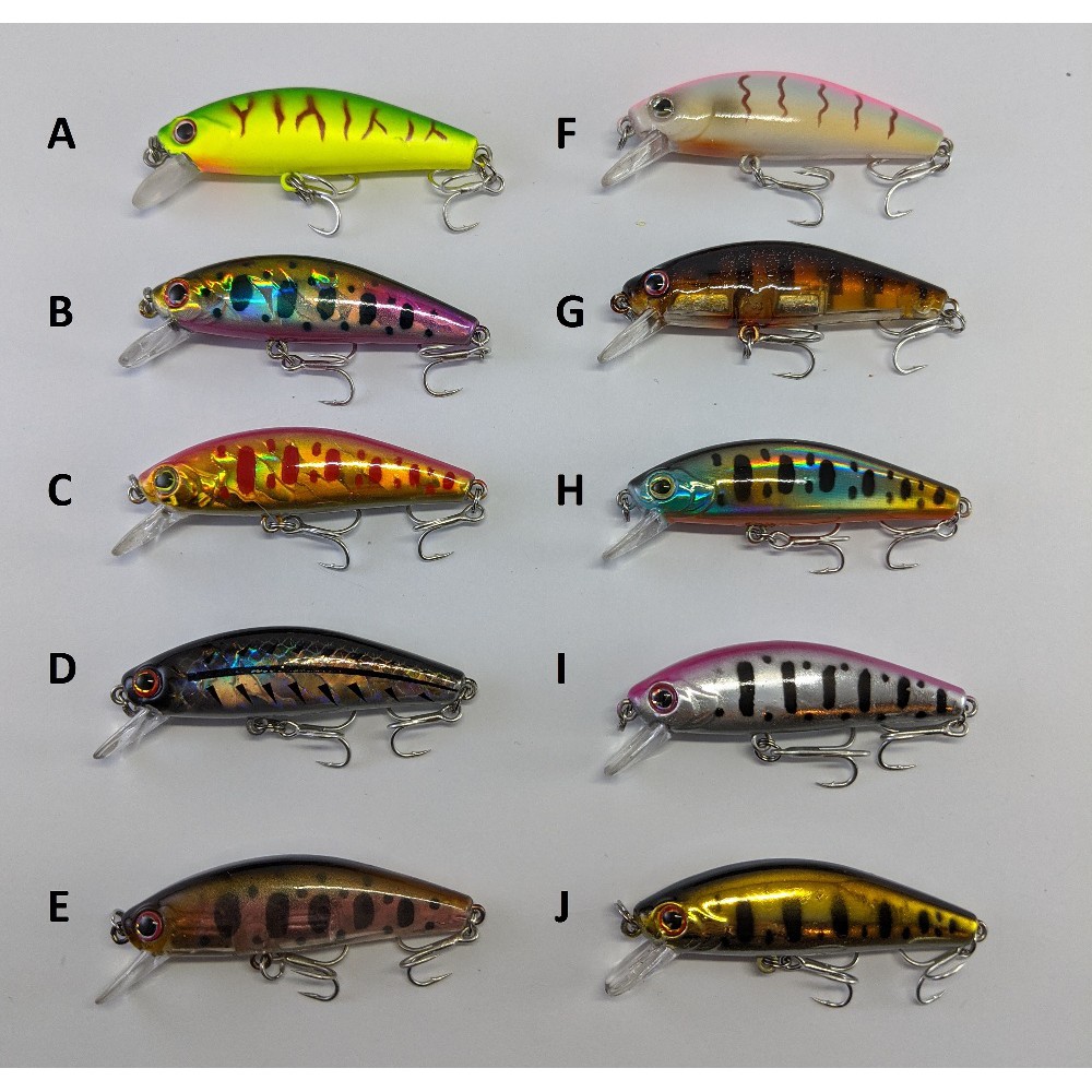 Umpan Lure Minnow 50mm 6.5g Replika Agile Saviors