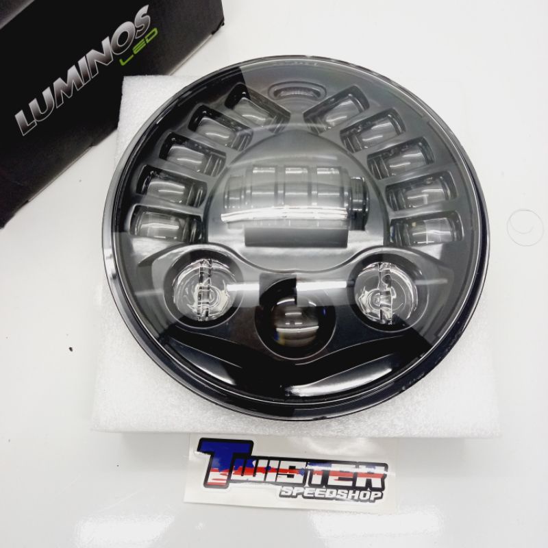 lampu daymaker 7 inci lampu bulat ninja ss luminos Dm2 9nine original