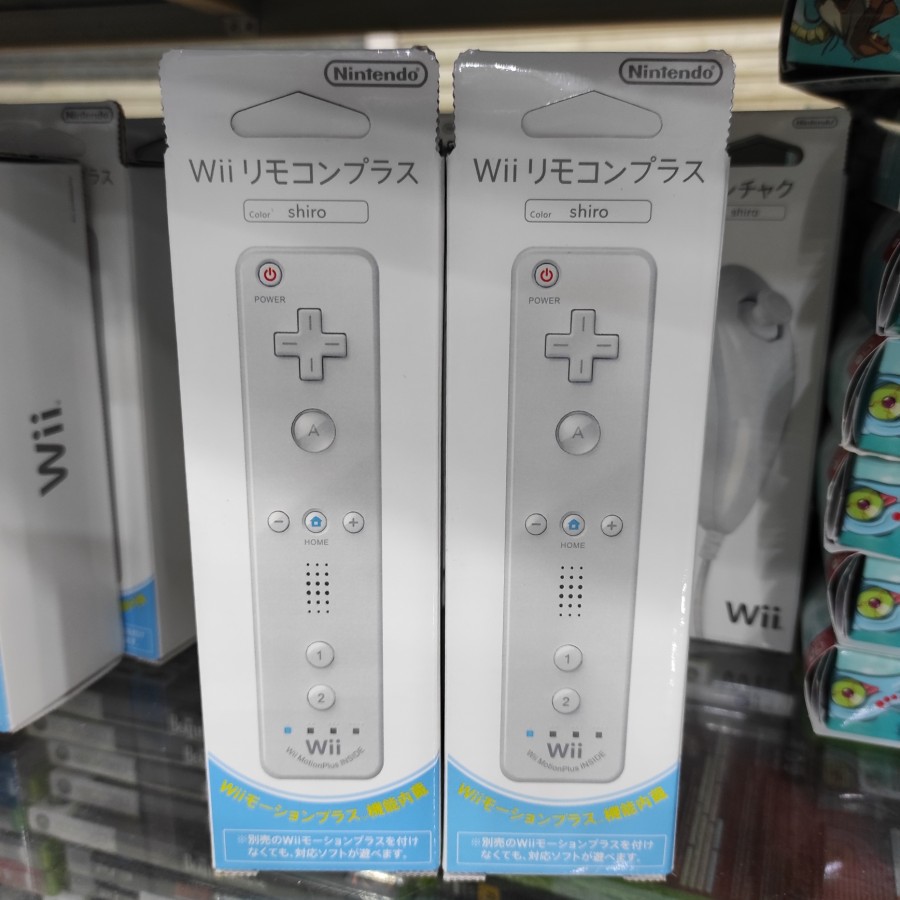 Nintendo Wii Remote (White) Wiimote Motion Plus