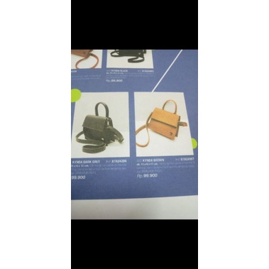 Tas Kynda Maroon Sophie Paris Purwakarta