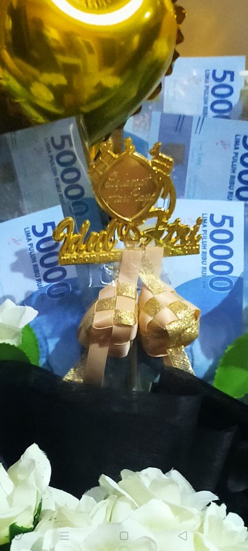 Ketupat Pita Lebar 3/8