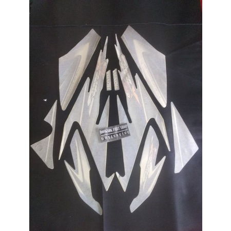 striping stiker sticker lis honda supra x 125 x125 biru 2006 2007 original