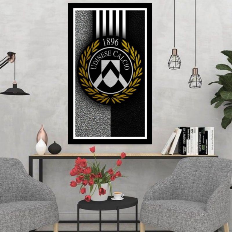 poster hiasan dinding udinese fc.