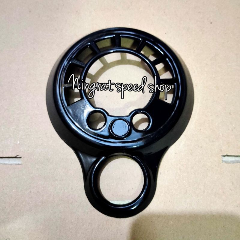 GARNISH COVER SPEEDOMETER SCOOPY LAMA HITAM