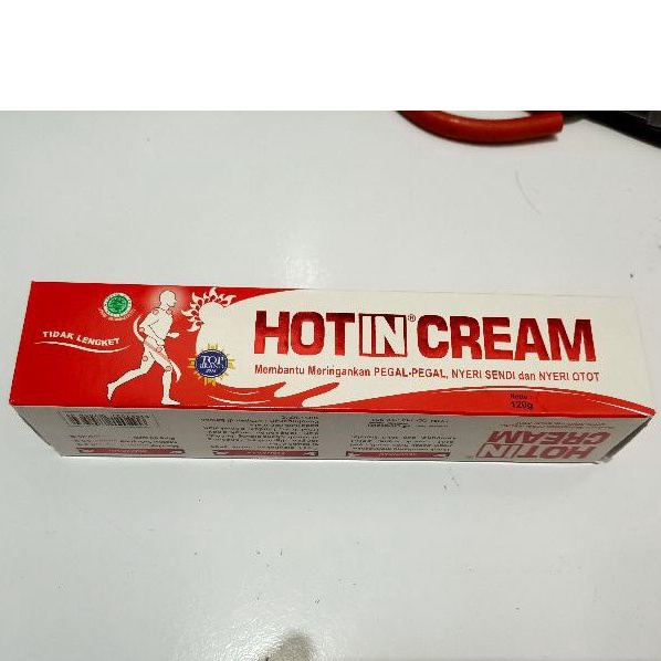 ORIGINAL HOTIN CREAM TUBE 120 GRAM / HOT IN CREAM 120 G / CREAM PEGAL-PEGAL NYERI SENDI HOTIN