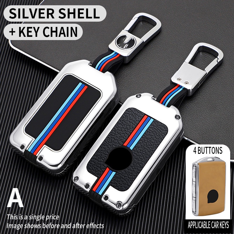 Case Kunci Remote Control Mobil Bahan Zinc alloy Untuk Volvo XC40 XC60 S90 XC90 V90 2017 2018 T5 T6 2015 2016 T8