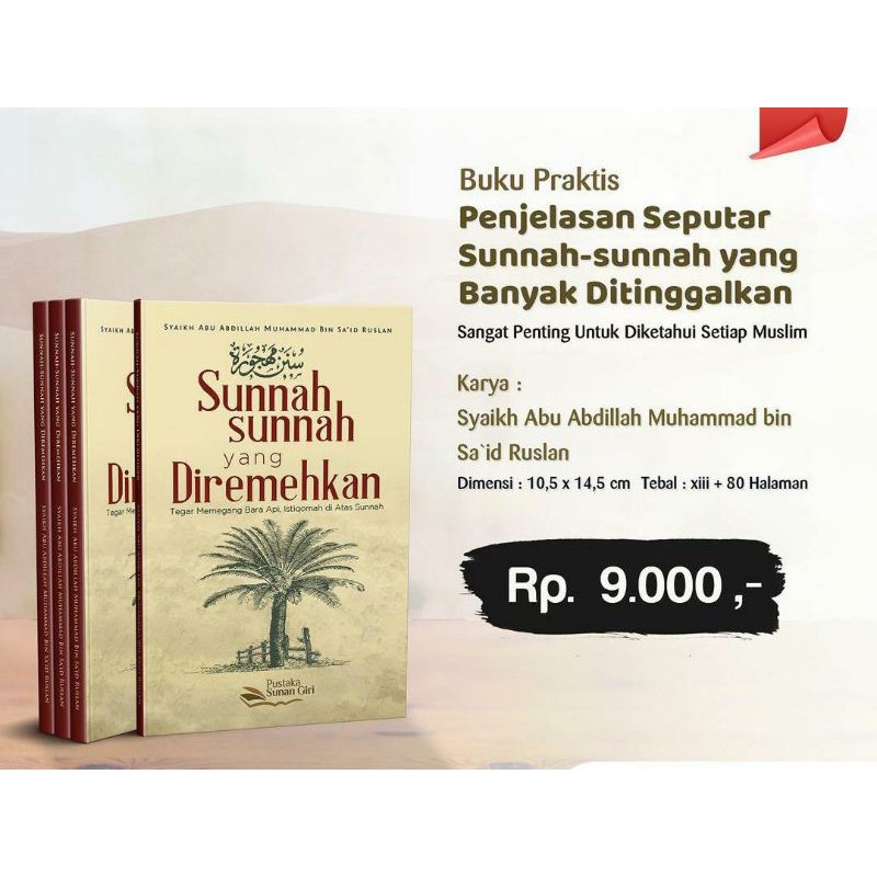 Sunnah-Sunnah yang diremehkan