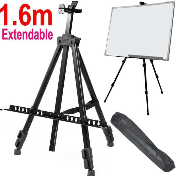 

[BISA BAYAR DITEMPAT] Stand Holder Lukisan Standing Melukis Easel Lukis