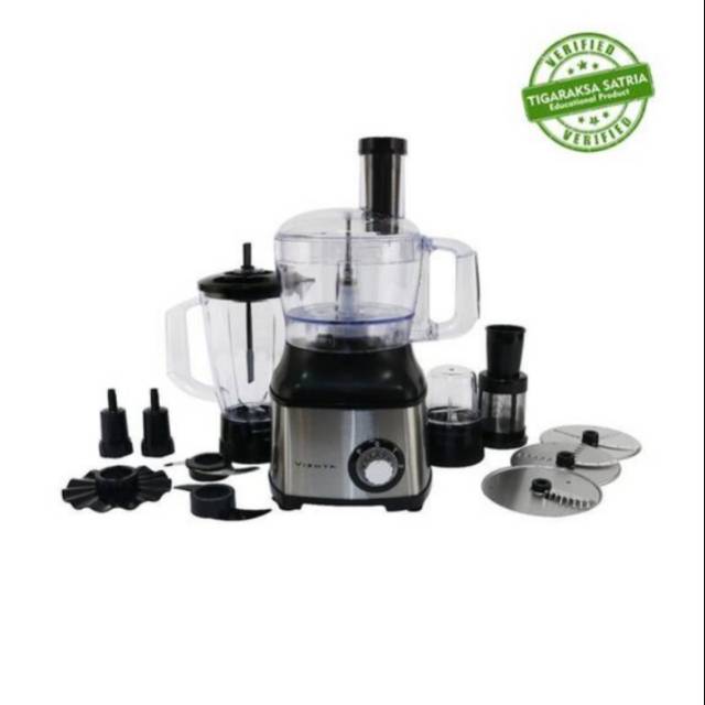 Vienta Tritan Flexie Food Processor 11 in 1 Garansi 2 Tahun