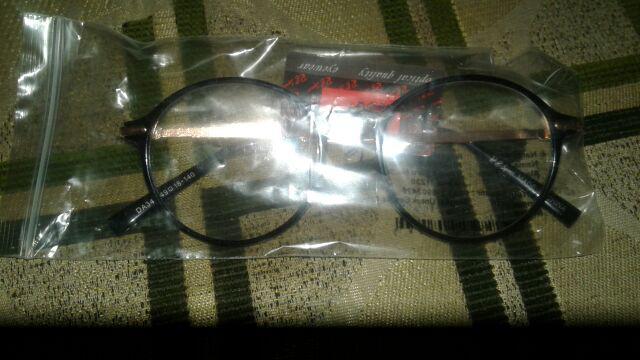 Kacamata Ga Bulat  Free Box Dan Lap Kain