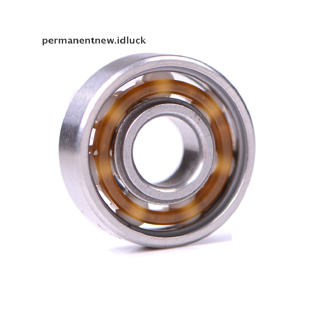 Luckypermanent 608 Bearing Bola Keramik Untuk Fidget Spinner / Skateboard / Drift Plate