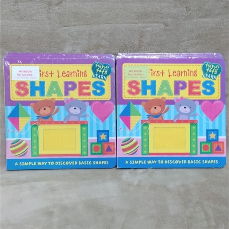 Board Book Children Book Import Book Shapes - First Learning
