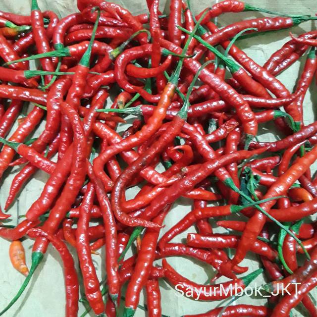 

Cabai Merah Keriting - 500gr