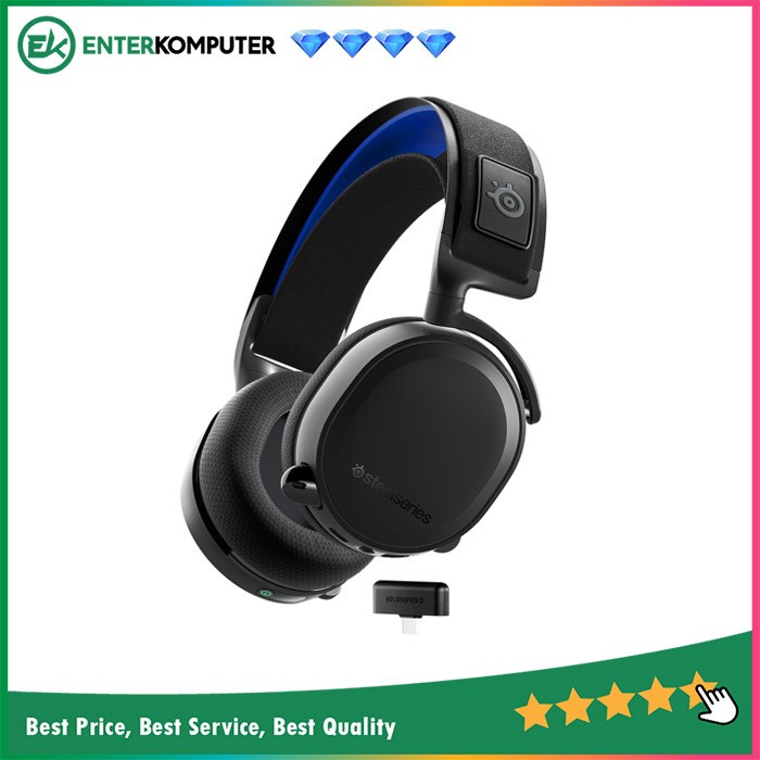 Steelseries Arctis 7P+ Wireless Gaming Headset (Black/White)