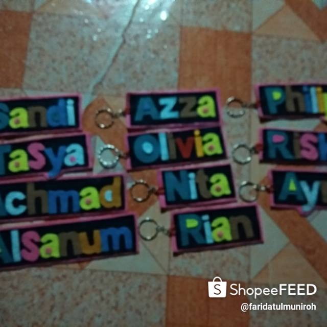 Ganci nama flanel