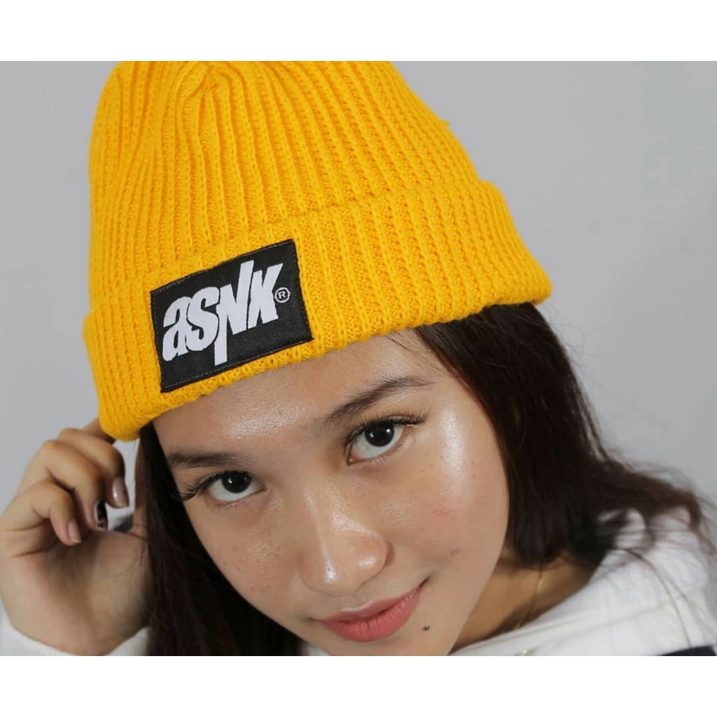 Kupluk Beanie hat Asnk Distro Murah  Kupluk Pria Wanita Terlaris