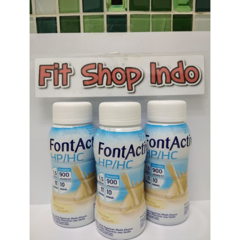 Fontactiv HP/HC Rasa Vanila 200ml