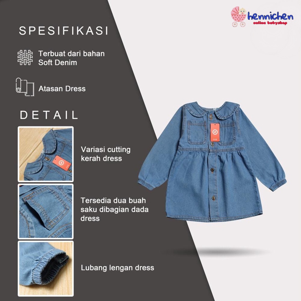 Dress Anak Atasan Bellerina Dress Anak Perempuan Fashion Anak Perempuan (1-6 Tahun)  OVIKIDS