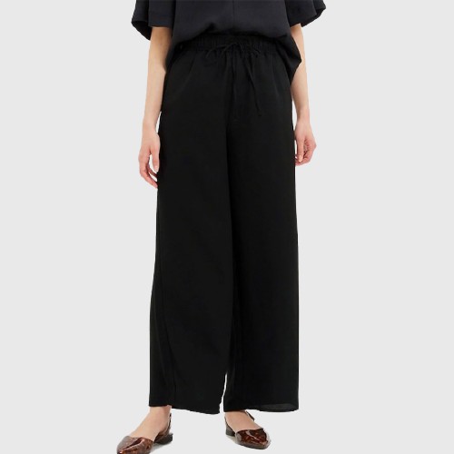 GU Kulot Panjang LinenBlend Culotte Black