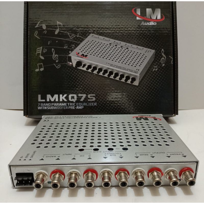 parametric equalizer LM audio LMKQ7S 7 BAND