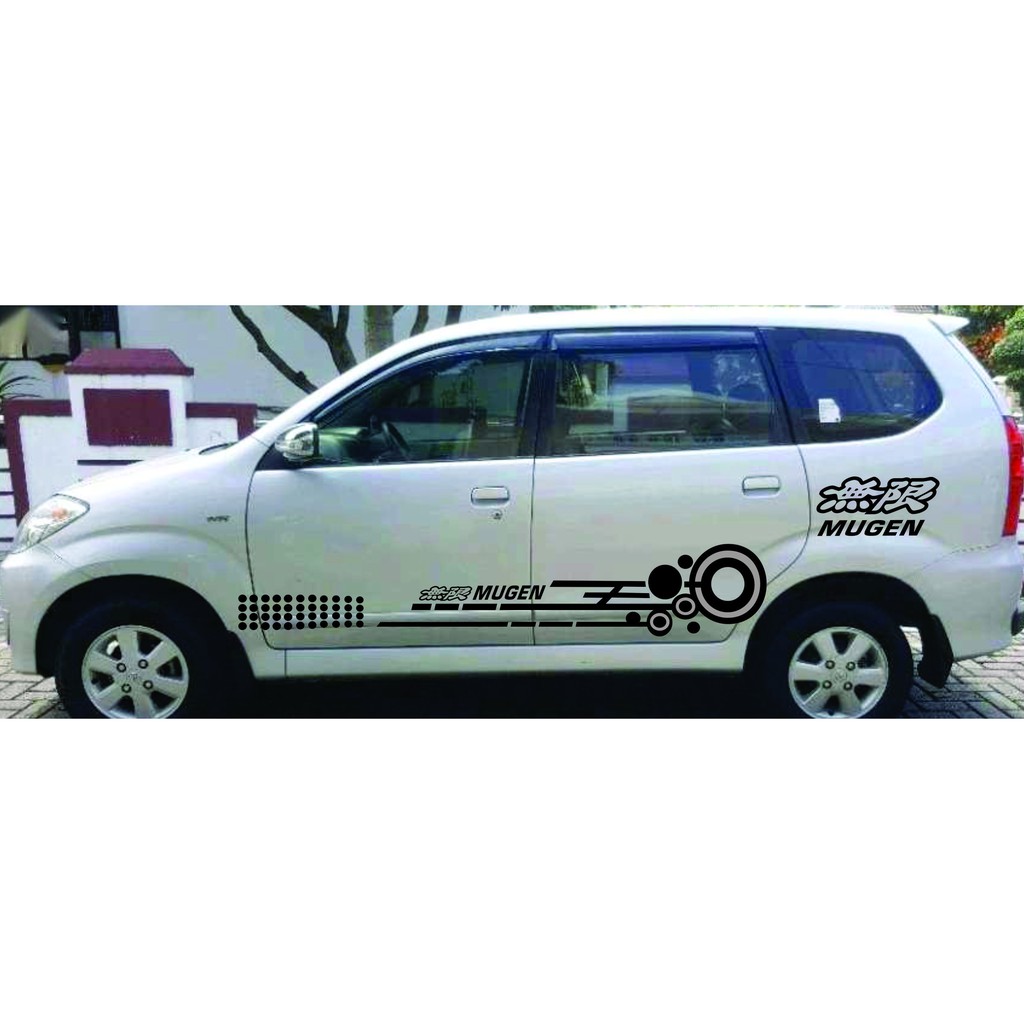 Promo Stiker Mobil Cutting Stiker Avanza Stiker Sigra Stiker Xenia Sticker Ertiga Stiker Agya Shopee Indonesia