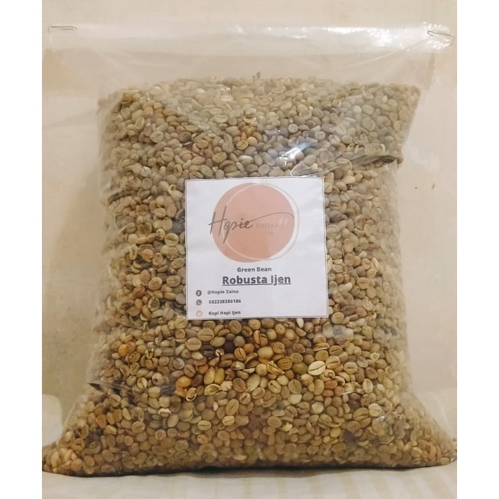 

Green Bean Robusta Ijen asalan (5 Kg)