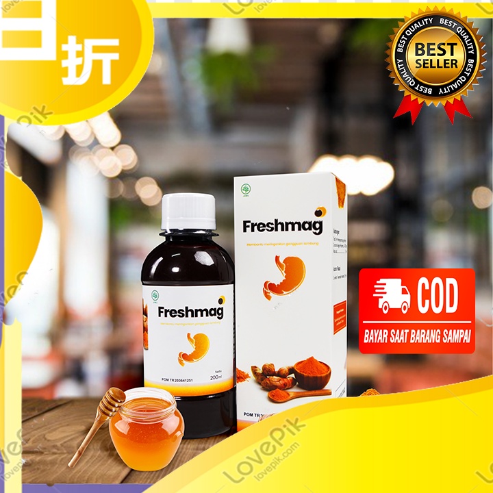 COD madu nyeri lambung maag kronis gerd anxiety infeksi MADU FRESMAG