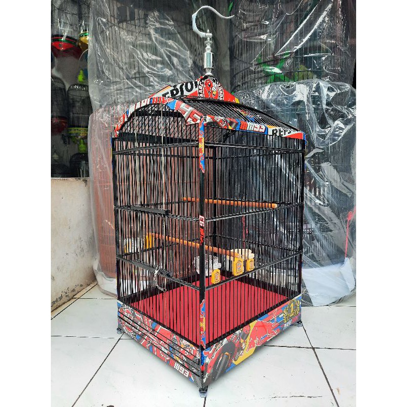 SANGKAR KOTAK MOTIF DECAL MARQUEZ