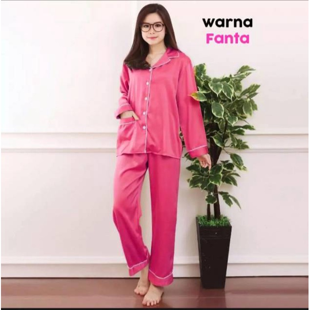 hokyfashion PIYAMA PP SATIN EMBOS FIT TO XL-5