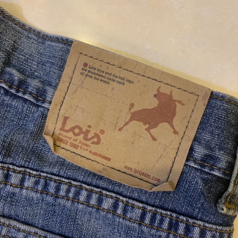 Celana Panjang Jeans Lois Spain Original Second Thrift