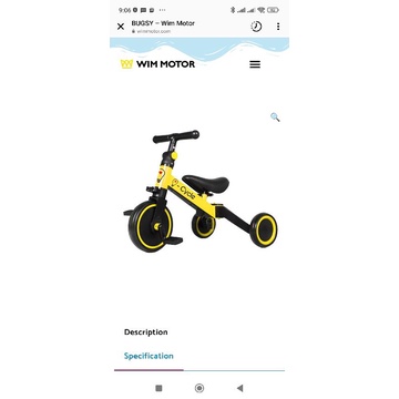 I-cycle bugsy TC-1905