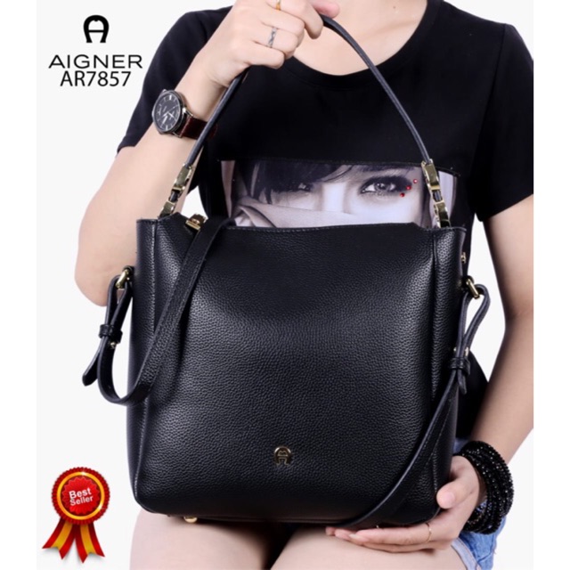 TAS AIGNER AR7857# NEW Arrival AIGNER ROMA HOBO Women Bag A Grained The Season with Maya Handbags