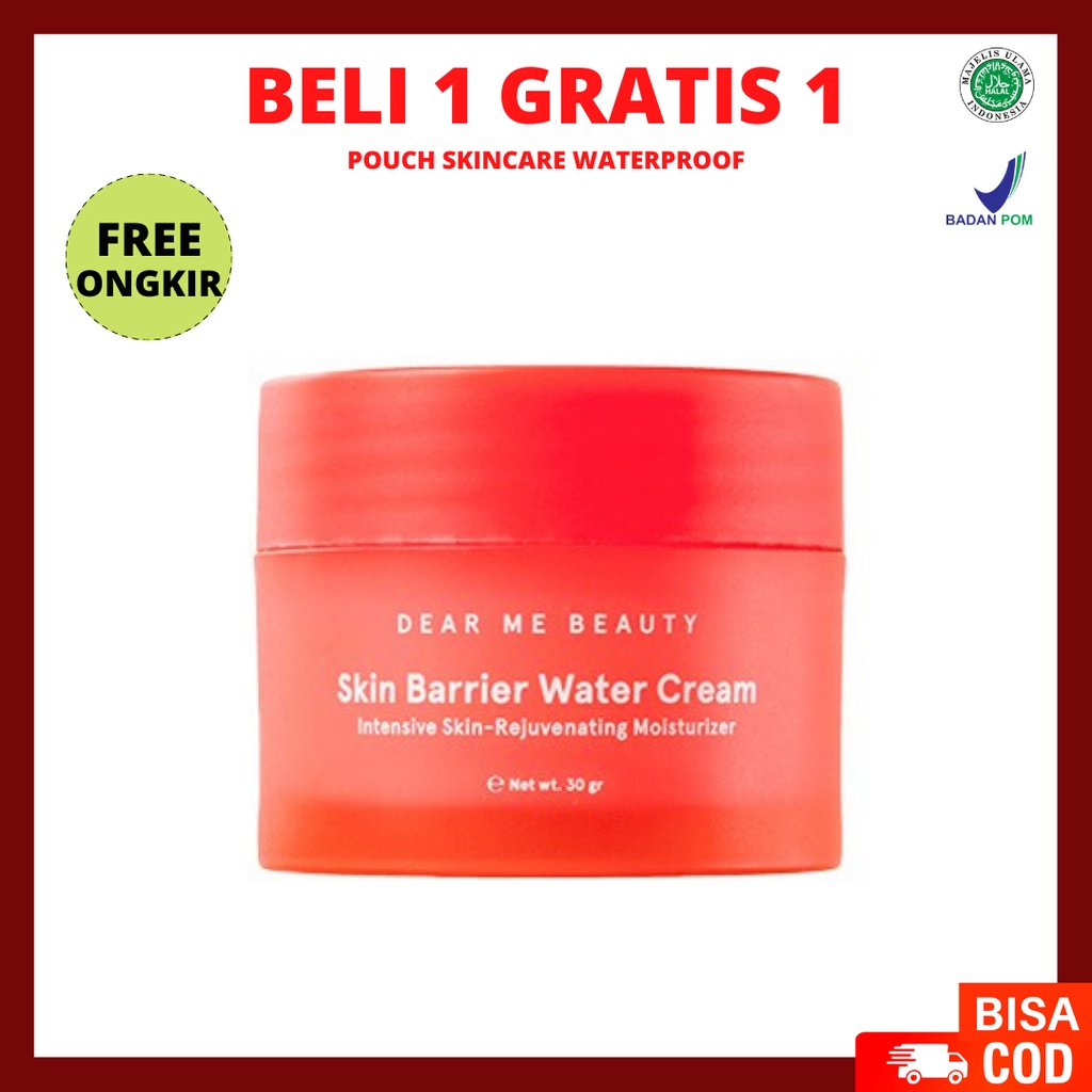 DEAR ME BEAUTY Skin Barrier Water Cream Intensive Skin - Rejuvenating Moisturizer Pelembab