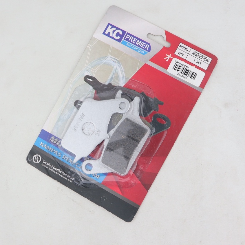 Diskpad Absolute Revo KC / dispad kampas rem absolute revo kc