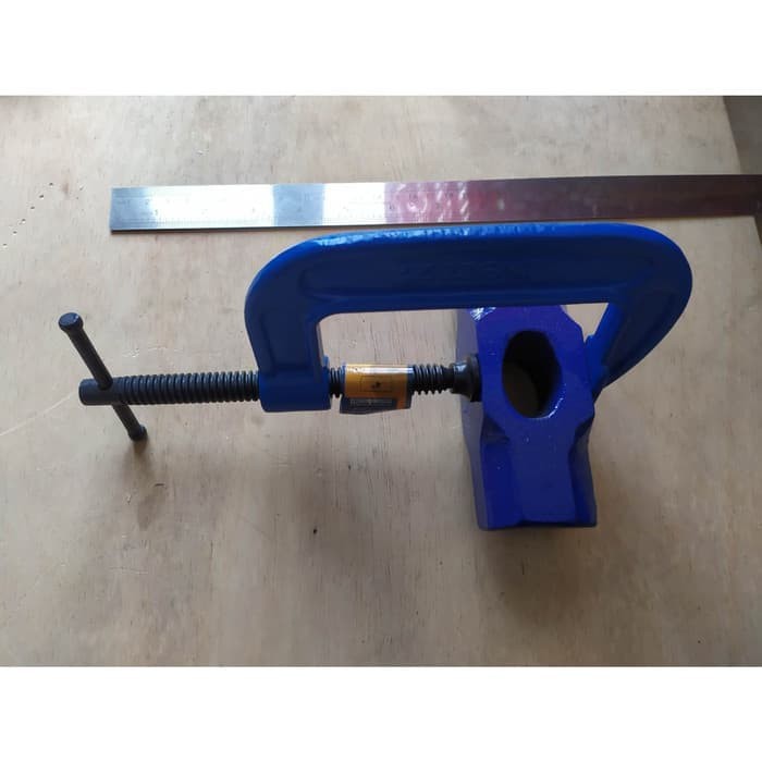 Catok C Clamp Klem G Press Benz Penjepit Besi Kayu Murah Bagus 4 Inch