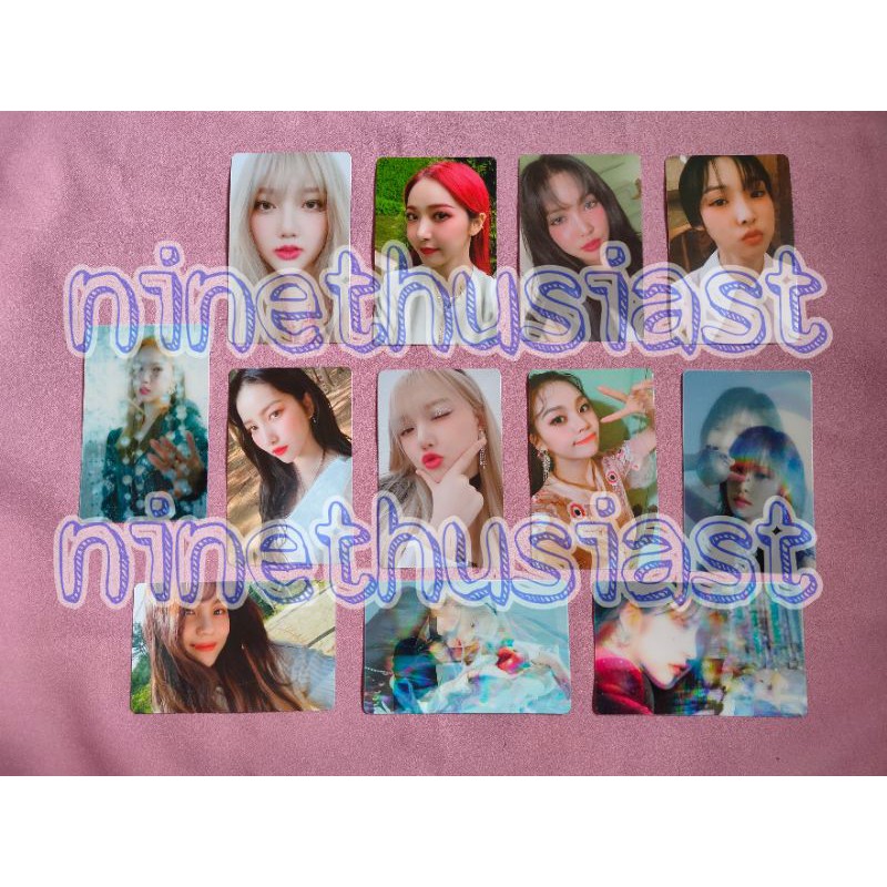 OFFICIAL PHOTOCARD / PC GFRIEND - ALBUM SONG OF THE SIRENS / PC GFRIEND APPLE