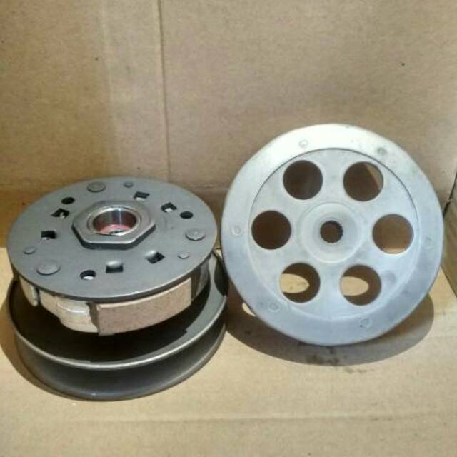 Pulley assy ( Mangkok+kanvas+per cvt) Mio