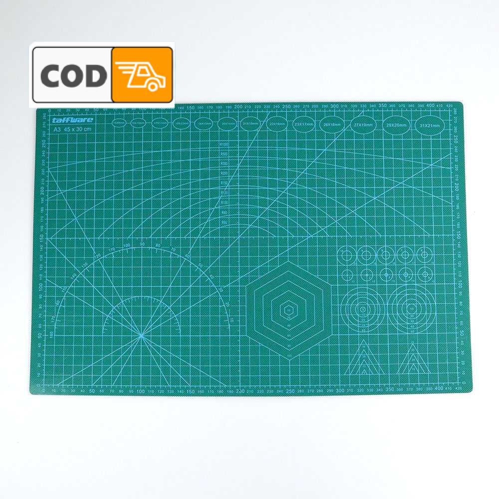 

Alas Potong Kertas Kain A3 45 x 30cm Garis Kotak Akurat Simetris Lentur Mudah Dibersihkan Matras Papan Kerja Cutter Work Cutting Mat Patchwork Cut Pad Board